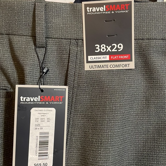 Blue, Black and Gray Size 38 X 29 Pants are $30 for all three - Picture 11 of 12